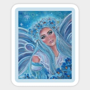 Krysta Fairy Art by Renee L Lavoie Sticker